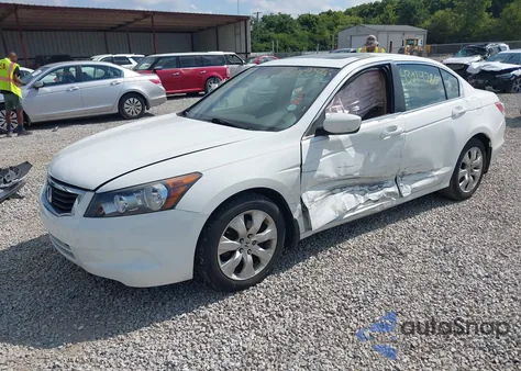 2010 Honda Accord 2.4 Ex-L z USA, uszkodzony, nr VIN 1HGCP2F85AA186505